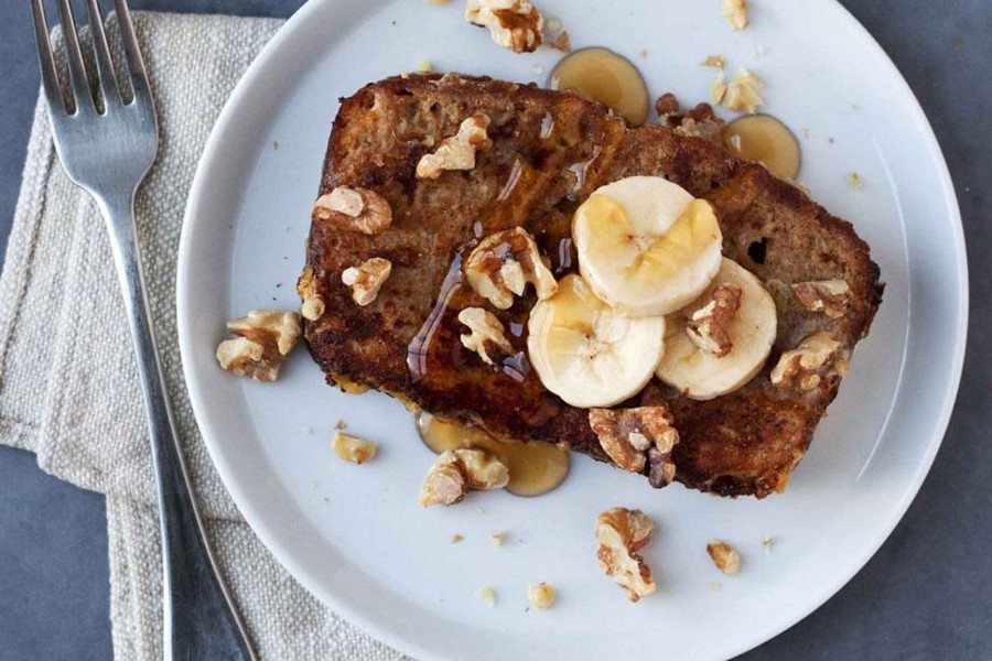 French Toast with Bananas