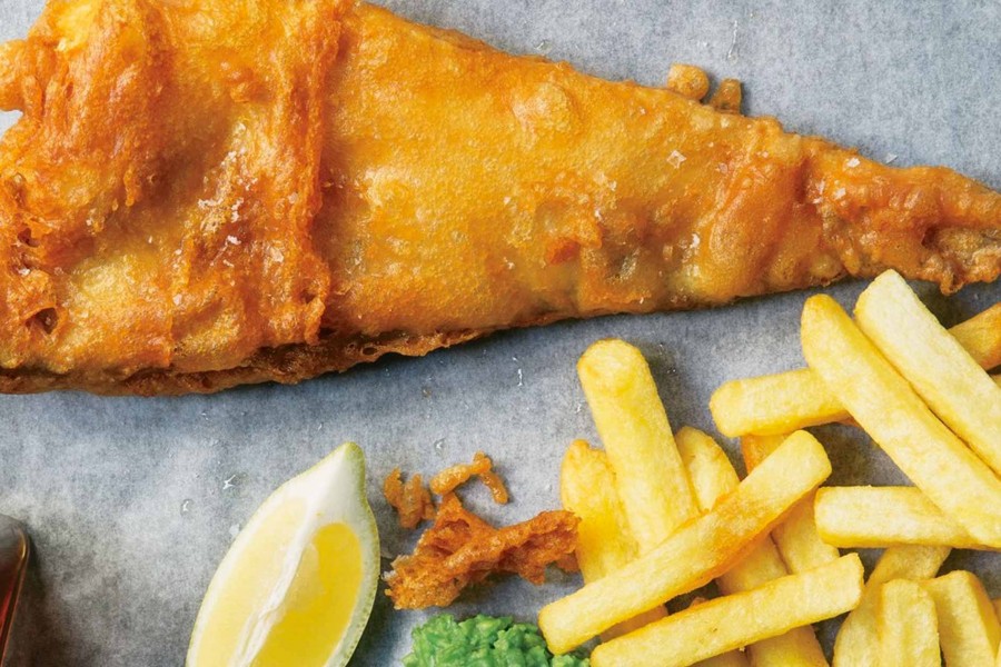 Fish, Chips & Peas
