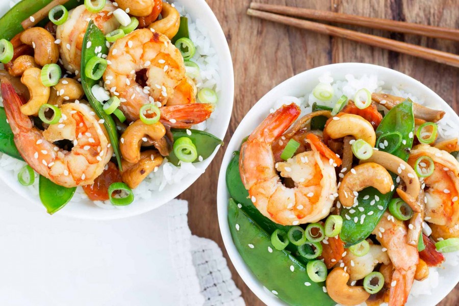 Prawn & Cashew Nut Stir Fry