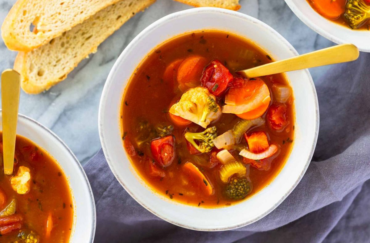 Vegetable Soup Nutrition, Mindfulness and Exercise Plans.