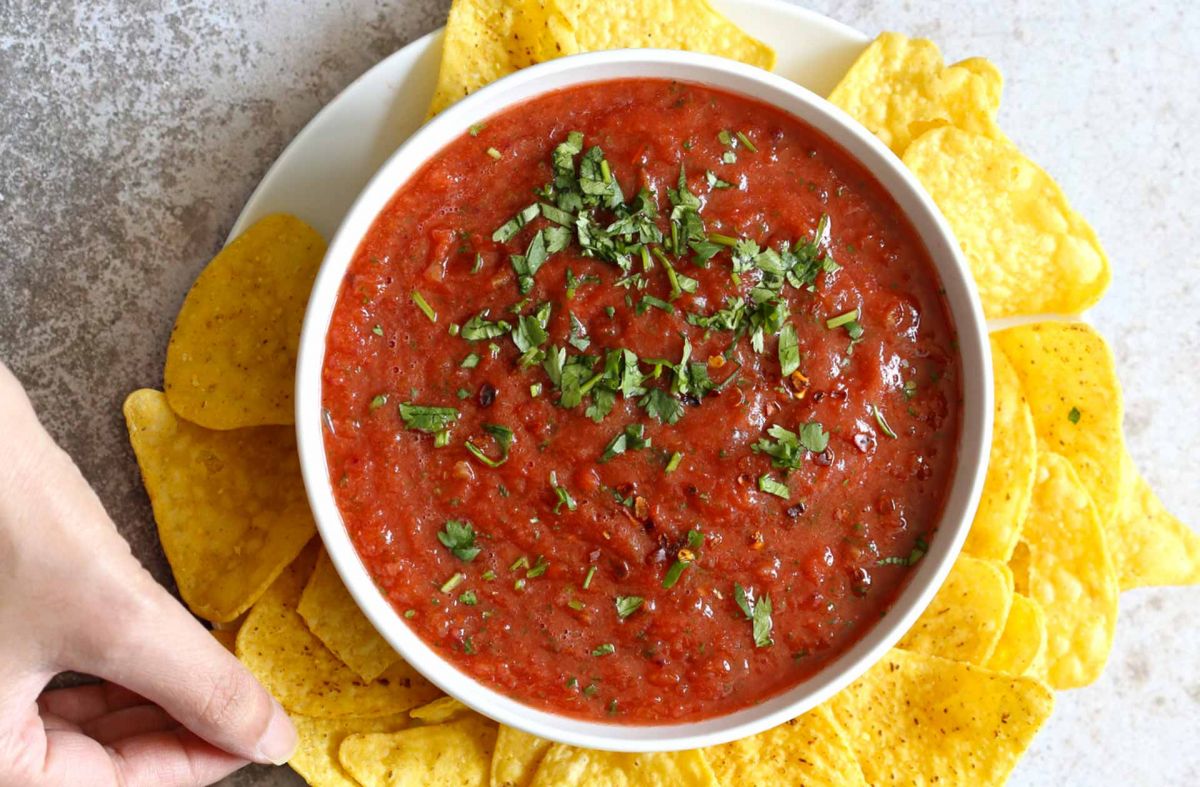 Homemade Salsa Dip Nutrition, Mindfulness and Exercise Plans.