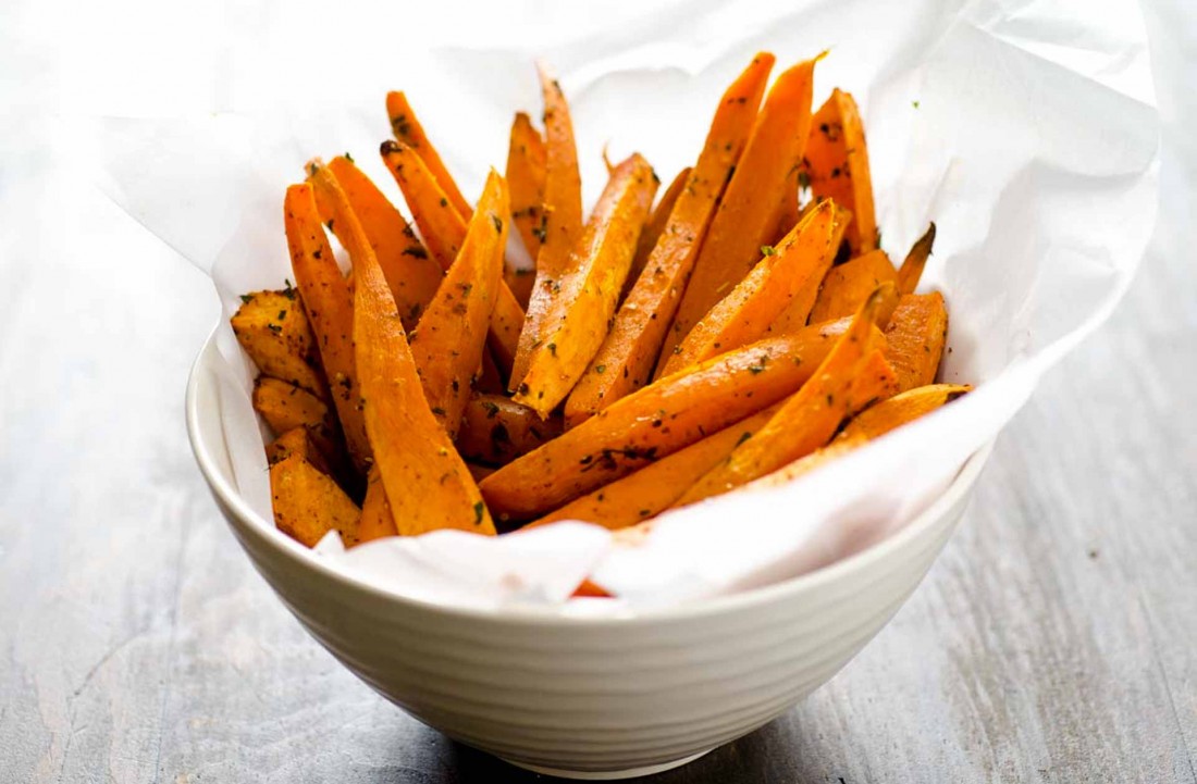 Sweet Potato Fries | Nutrition, Mindfulness and Exercise Plans.