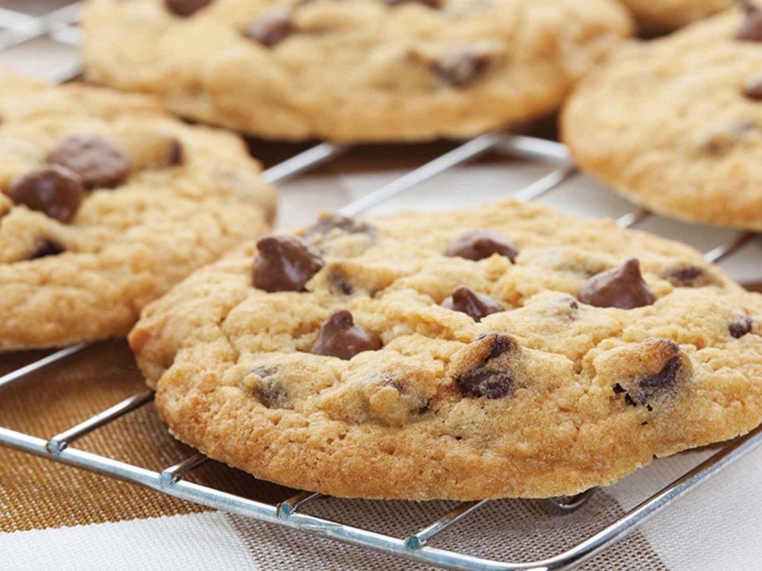 Banana Chocolate Chip Cookies